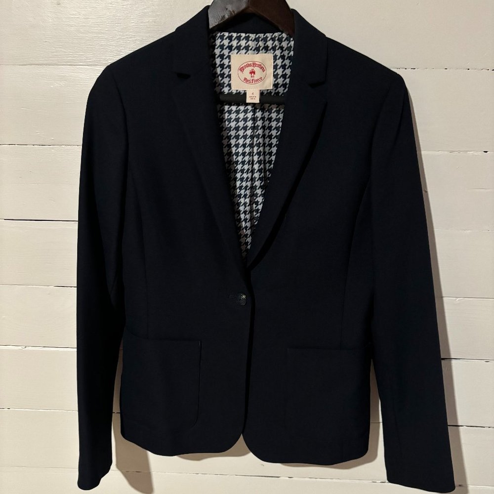 Brooks Brothers Dark Navy Hunter Jacket Size 4